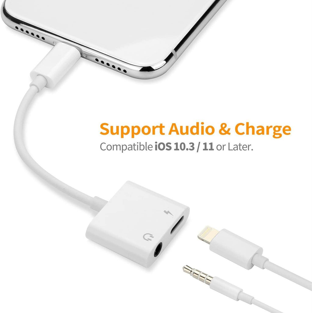 AzaTech Lightning to 3.5mm 2 in 1