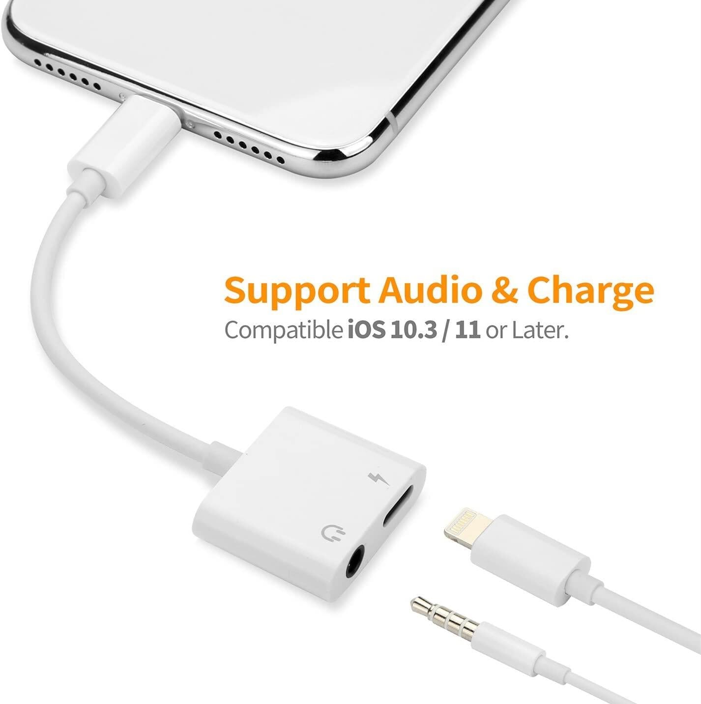 AzaTech Lightning to 3.5mm 2 in 1