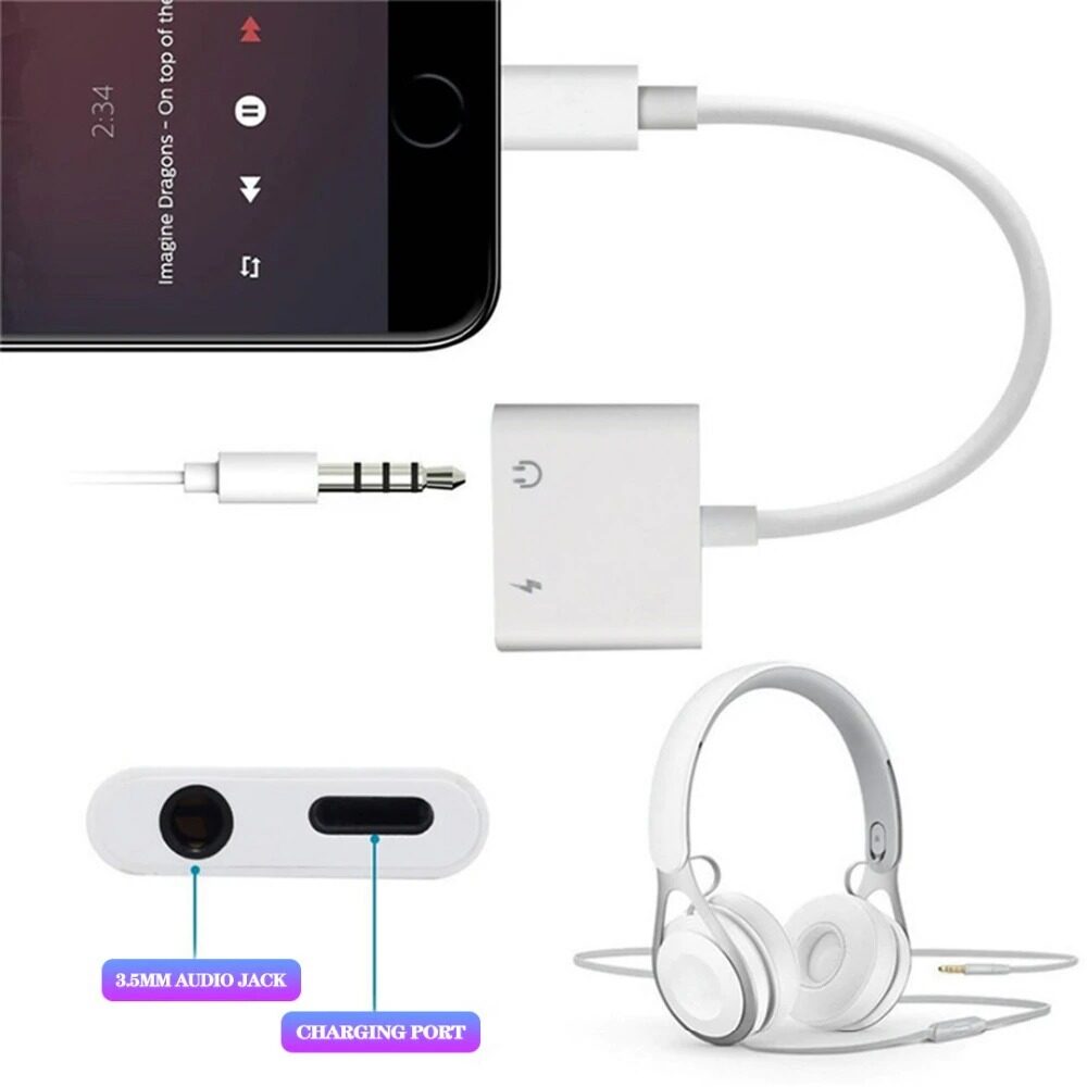 AzaTech Lightning to 3.5mm 2 in 1
