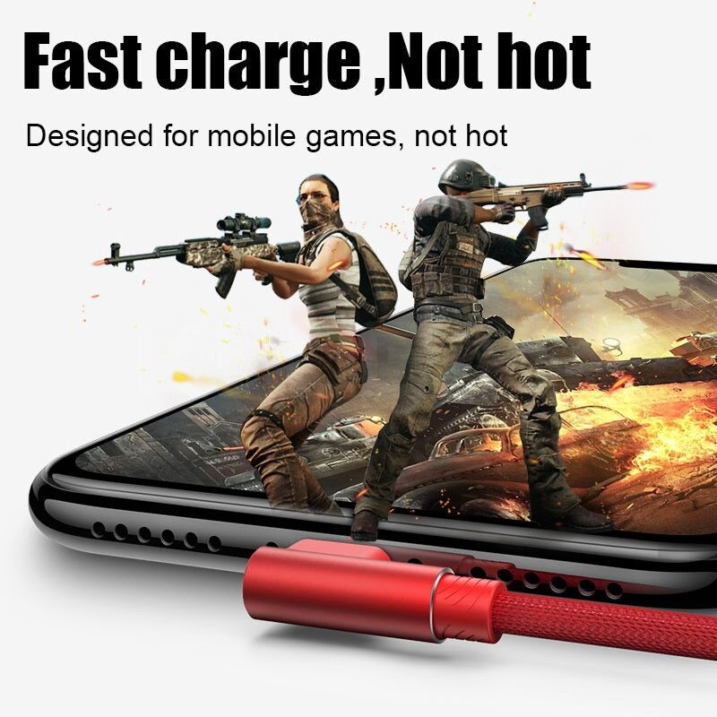 AzaTech 1 Meter Type C 3.0 3A Fast Charging + Data Cable