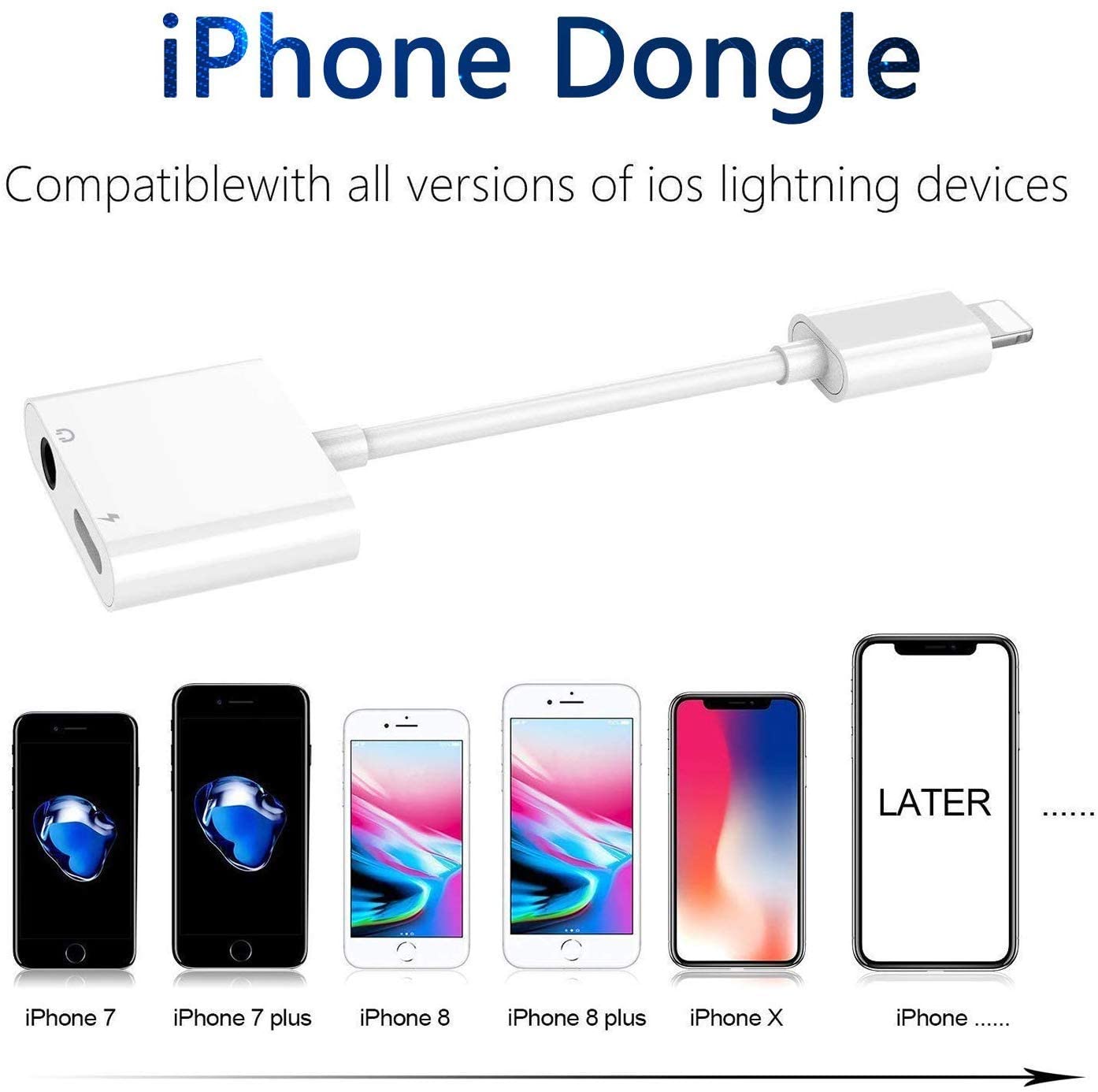 AzaTech Lightning to 3.5mm 2 in 1