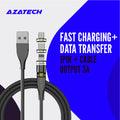 AzaTech Original 540° Rotating Magnetic 3A Fast Charging Cable