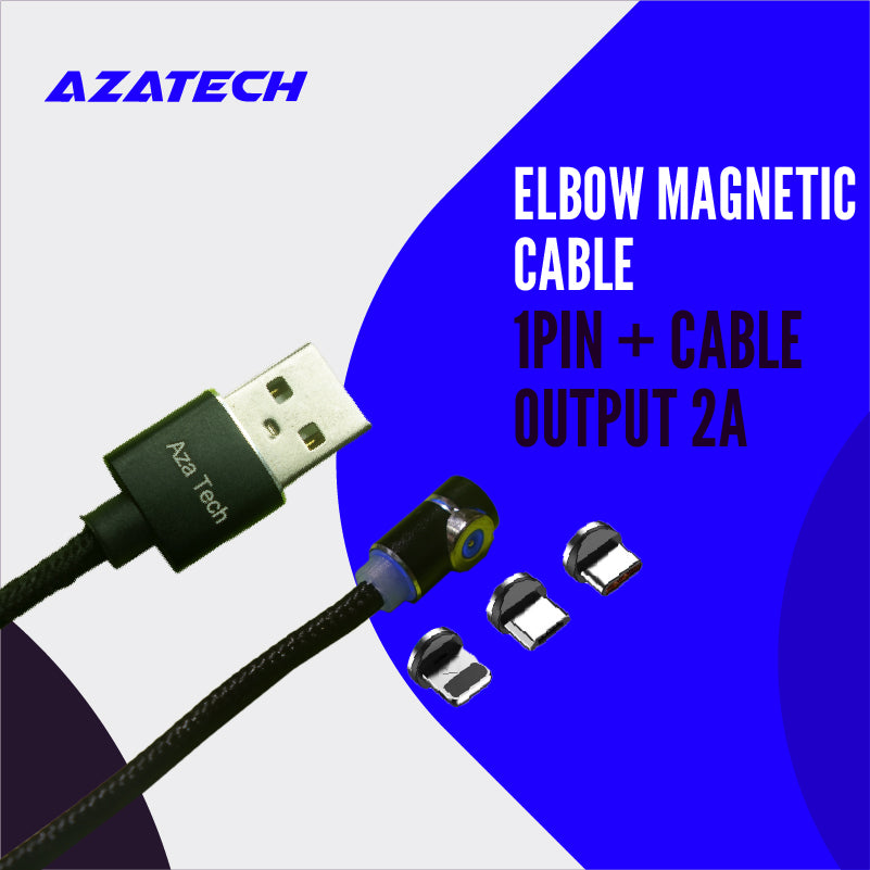 AzaTech Original Magnetic 2.4A Fast Charging Cable